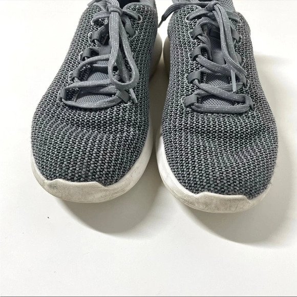 Under Armour Womens Ripple Metallic Grey Sneakers Size 9.5 - Picture 2 of 10